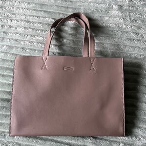 Banana Republic Elegant Mauve Tote Bag